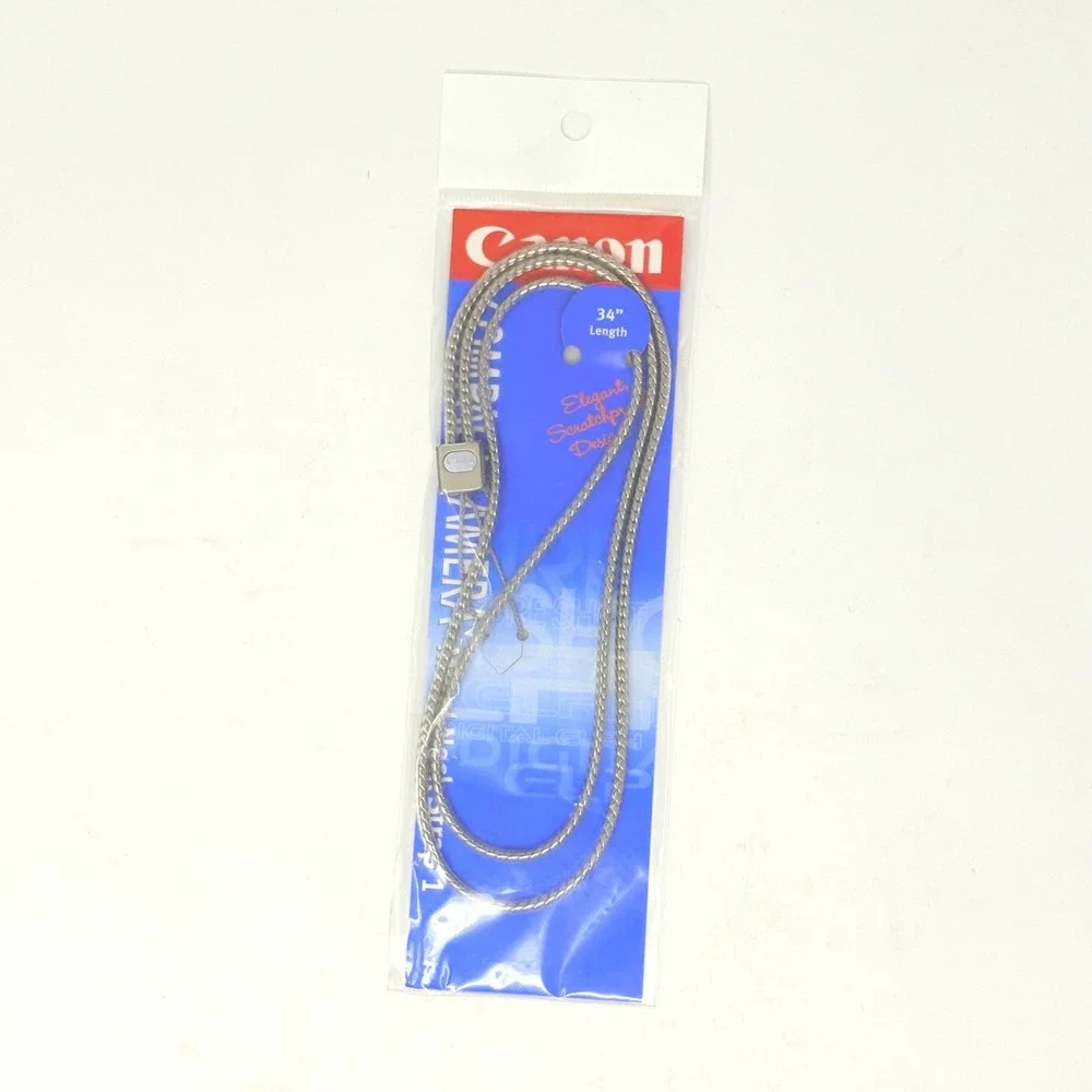 Canon Compact Camera Metal Neck Strap 1 Silver 34